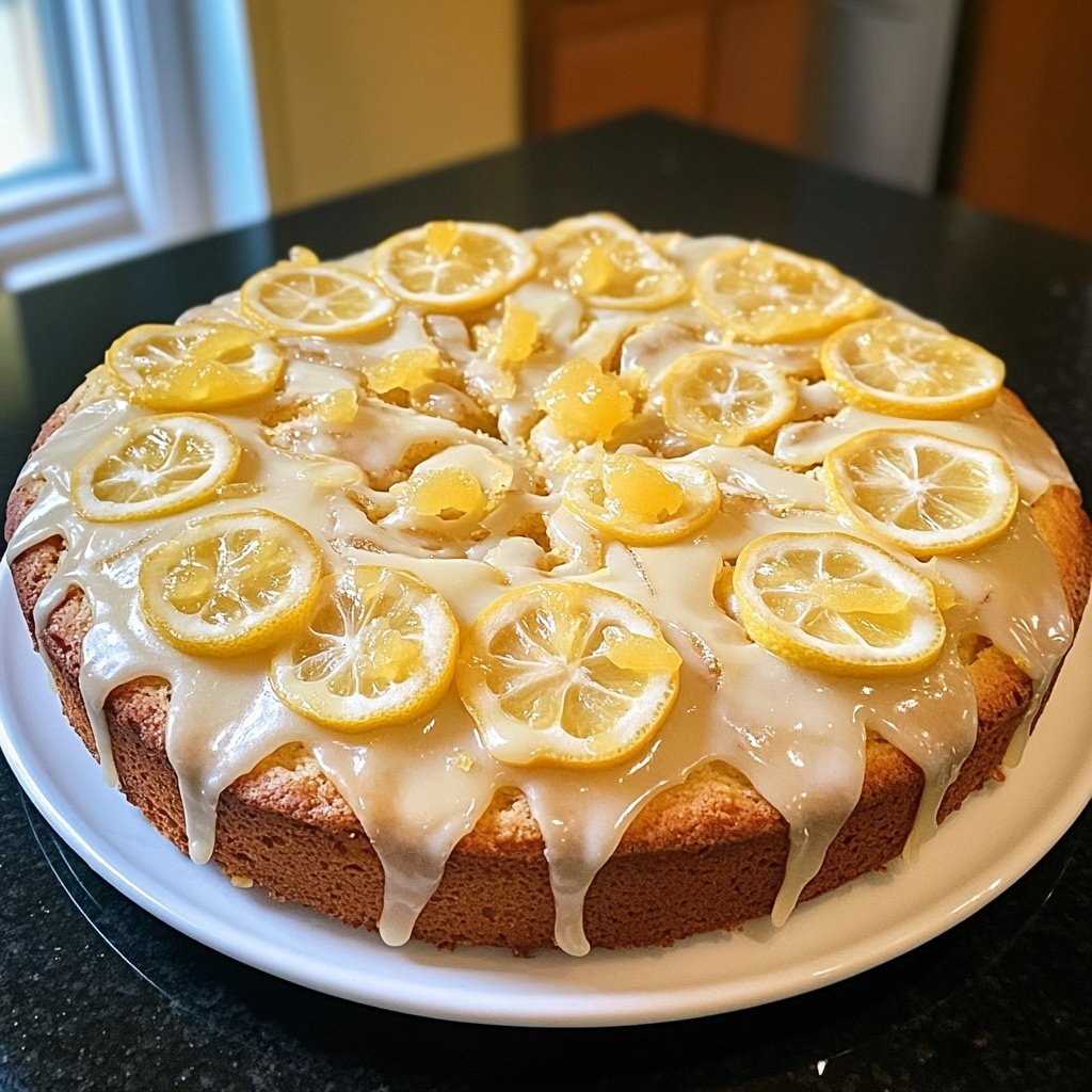 Zitronenkuchen locker & leicht