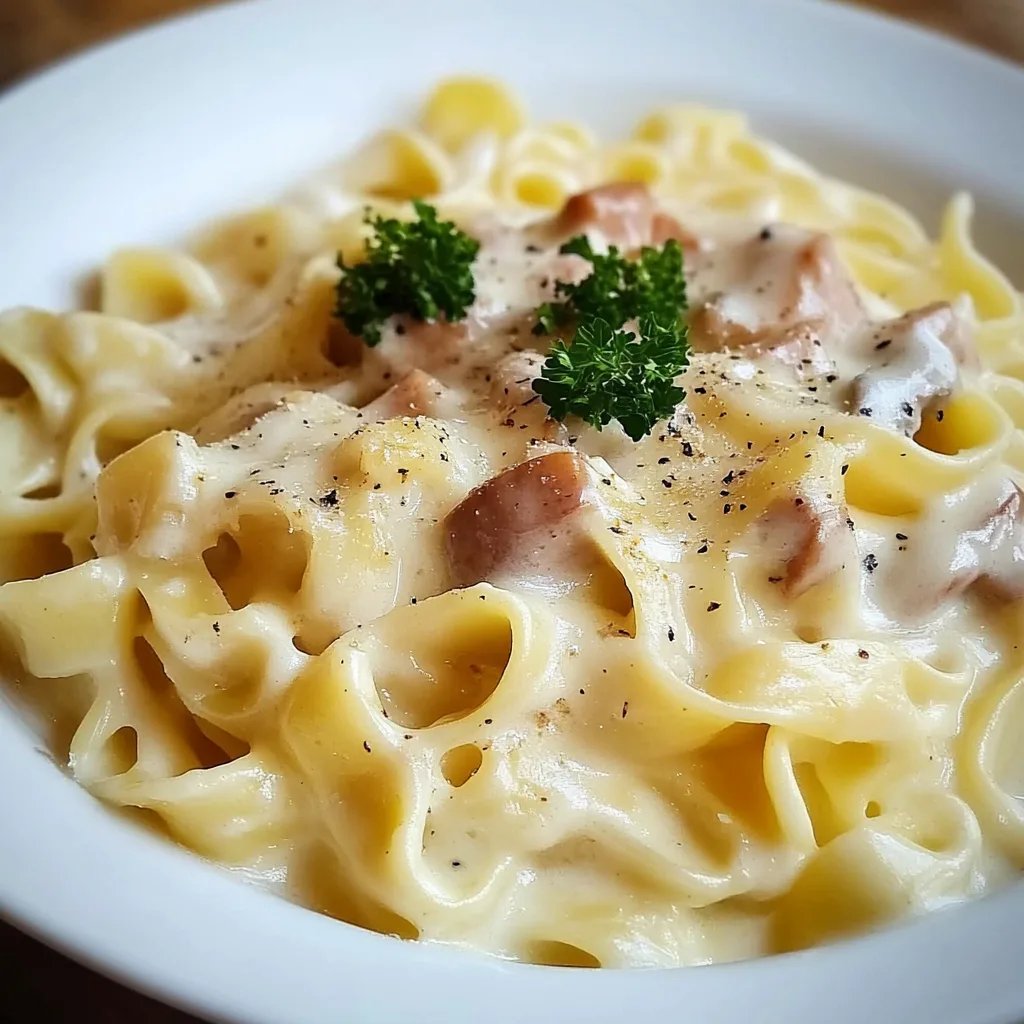 Nudeln in Käse-Sahne-Soße – Der cremigste Pasta-Traum!