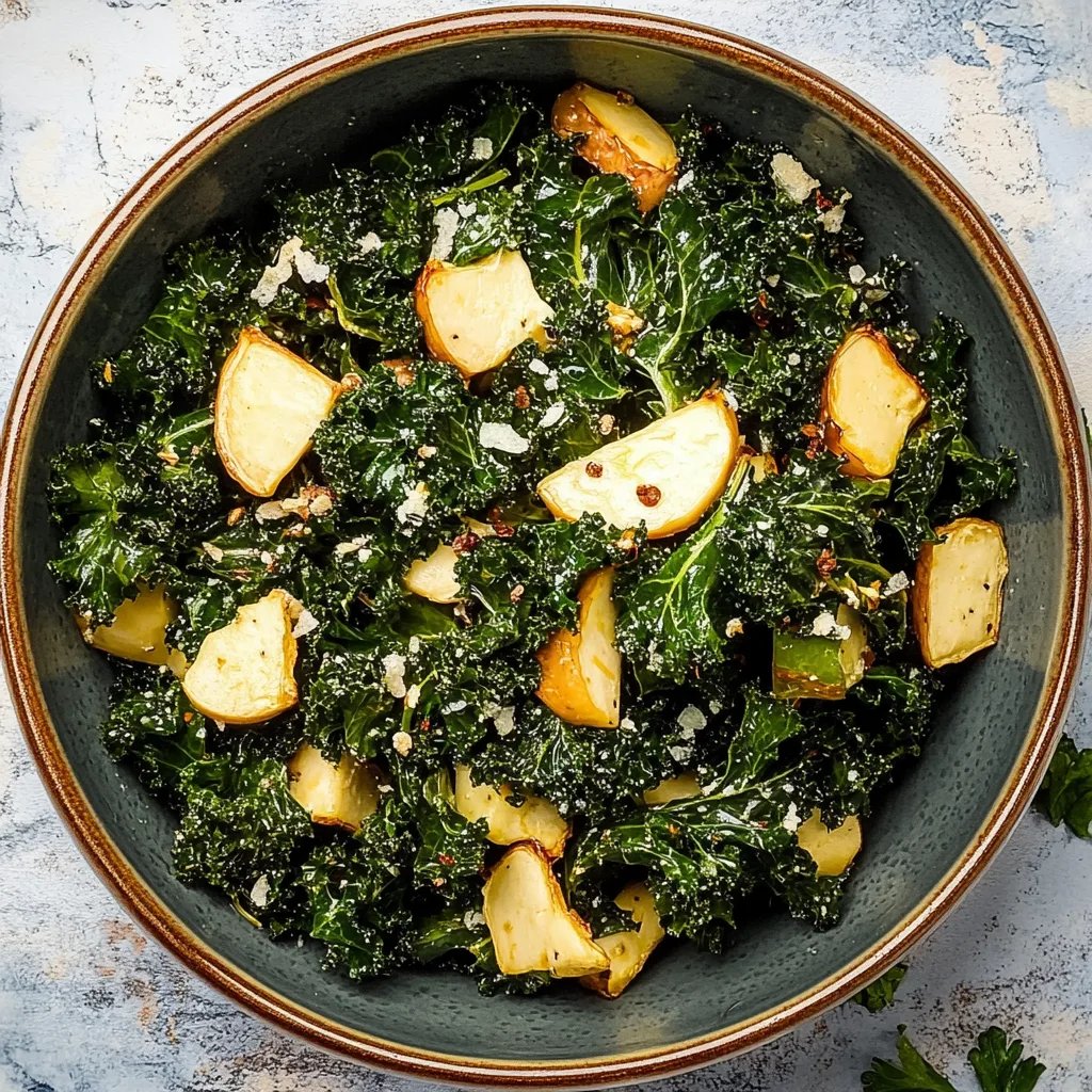 Grünkohl-Pesto-Pasta