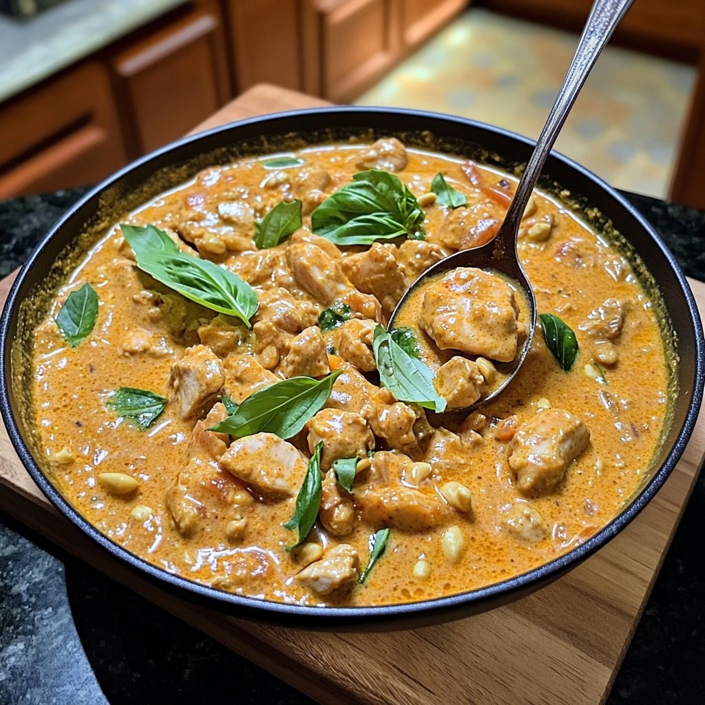 Thai Erdnuss-Curry