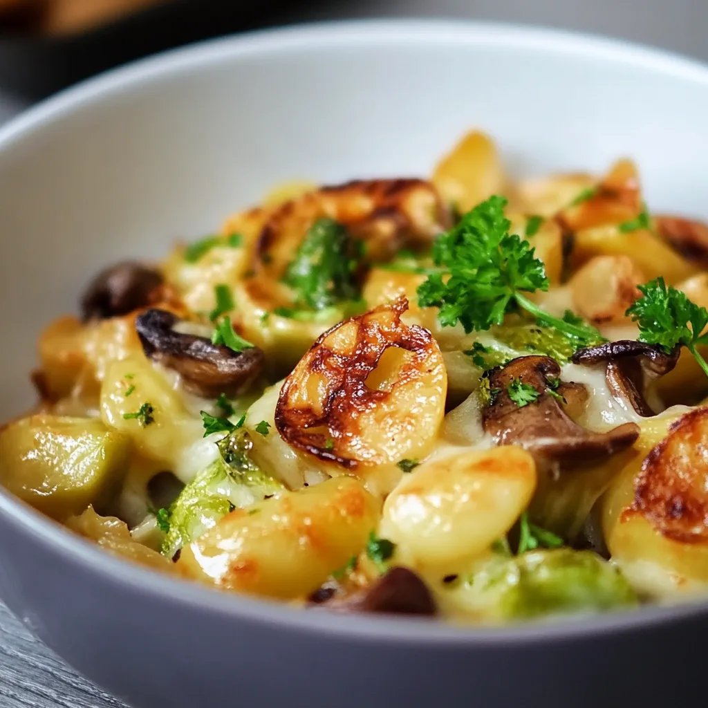 Rosenkohl-Kartoffel-Auflauf