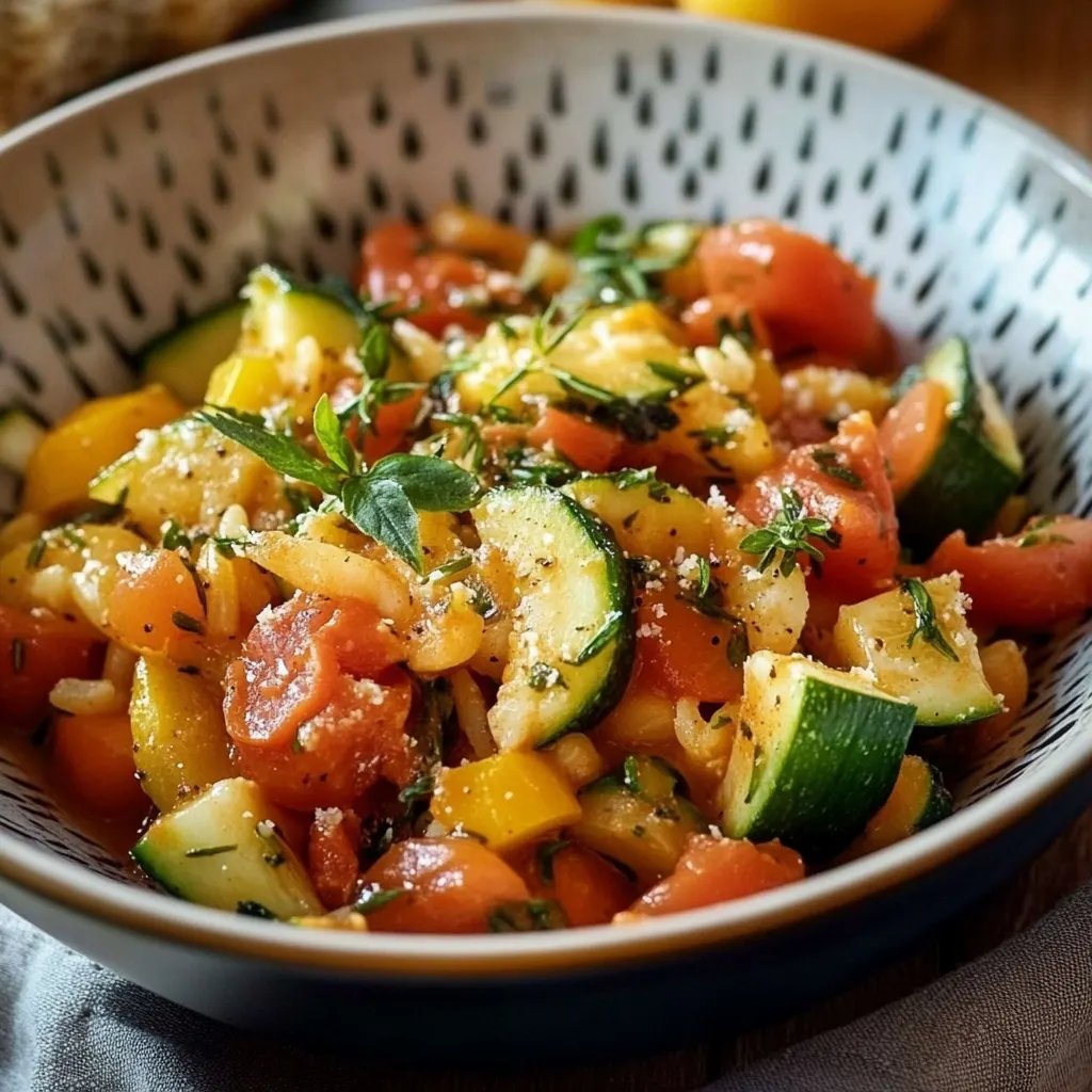 Zucchini-Tomaten-Reis