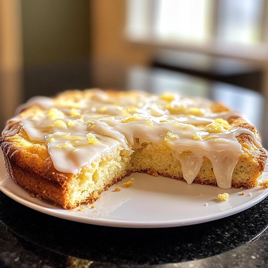 Zitronenkuchen One Bowl Rezept