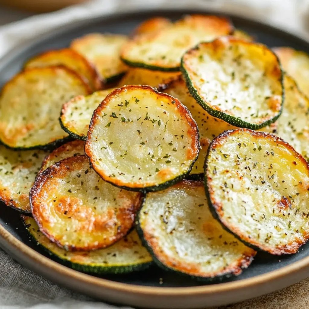 Crispy Air Fryer Zucchini Chips